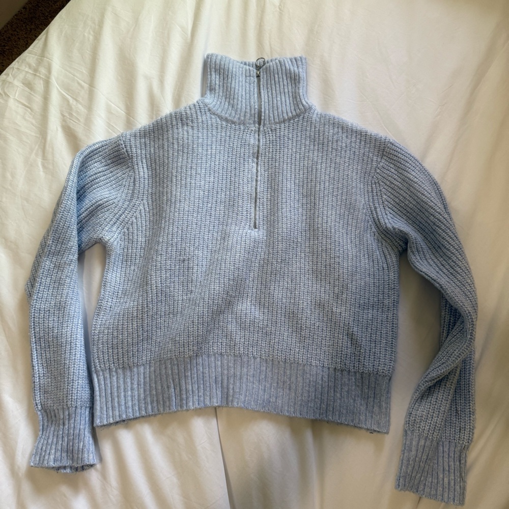 Half zip sweater
